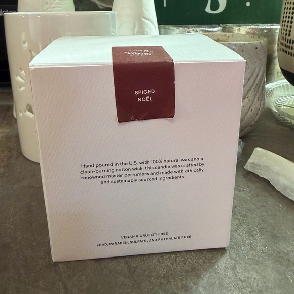 New Quince Spiced Noël Candle Red Glass Jar Boxed Holiday citrus spice pine Noel - Picture 6 of 10